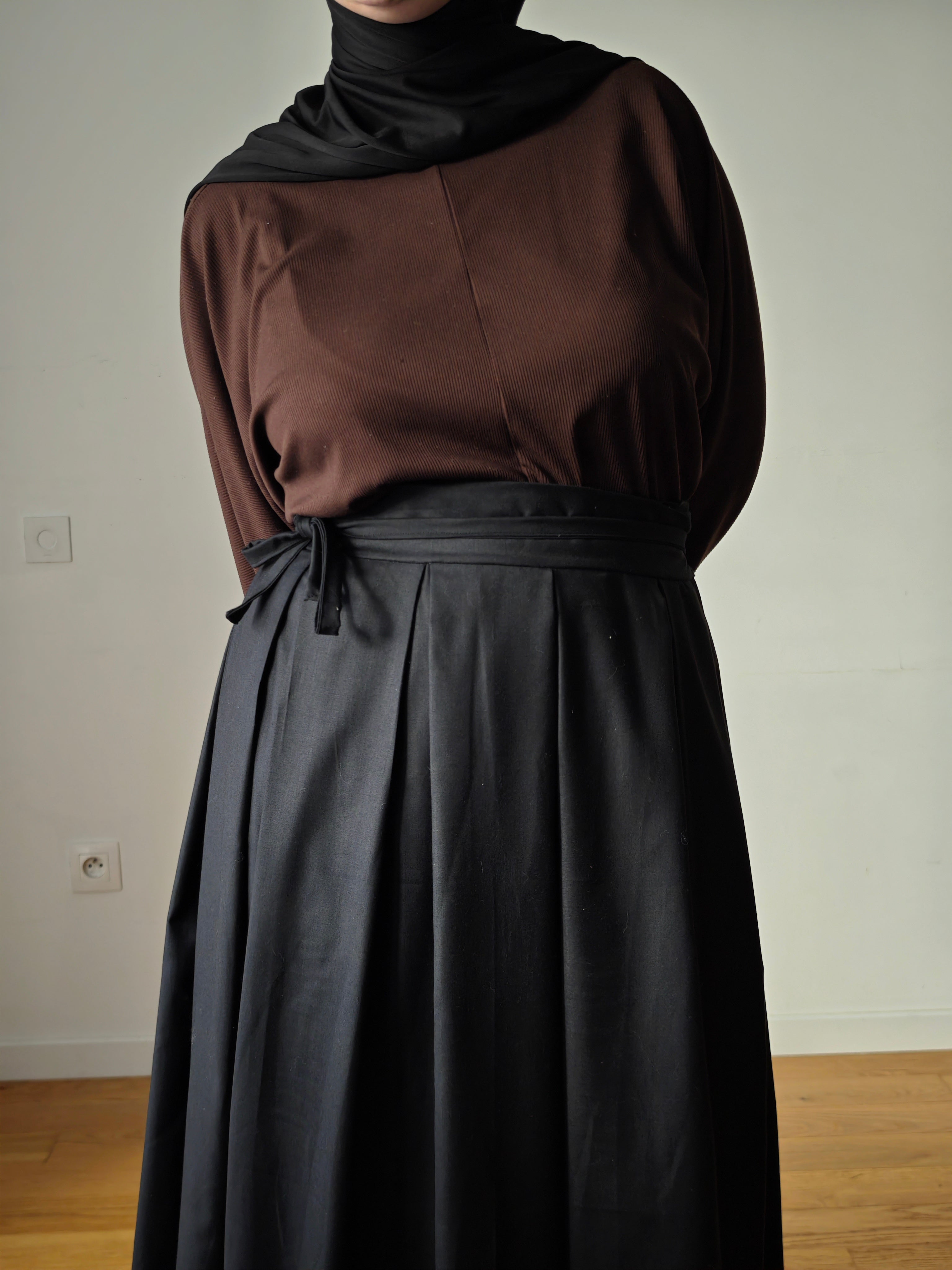 Jupe Essentielle Noire - Pièce de shooting